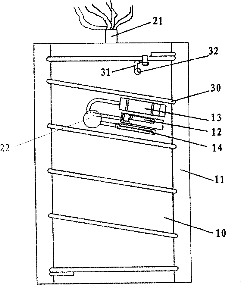 Concrete pipe cathode protection testing probe and testing method