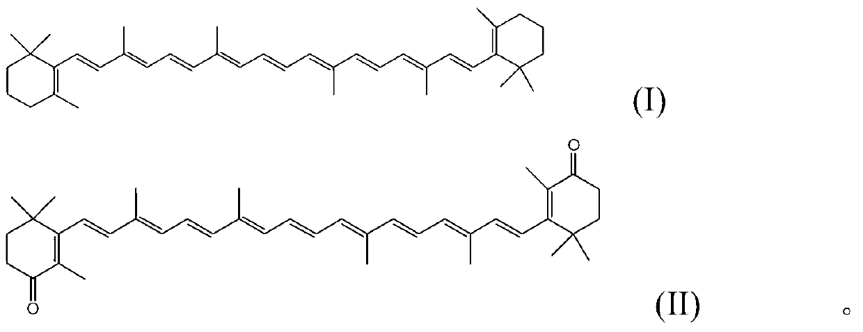 Method for preparing canthaxanthin by utilizing oxidized beta-carotene