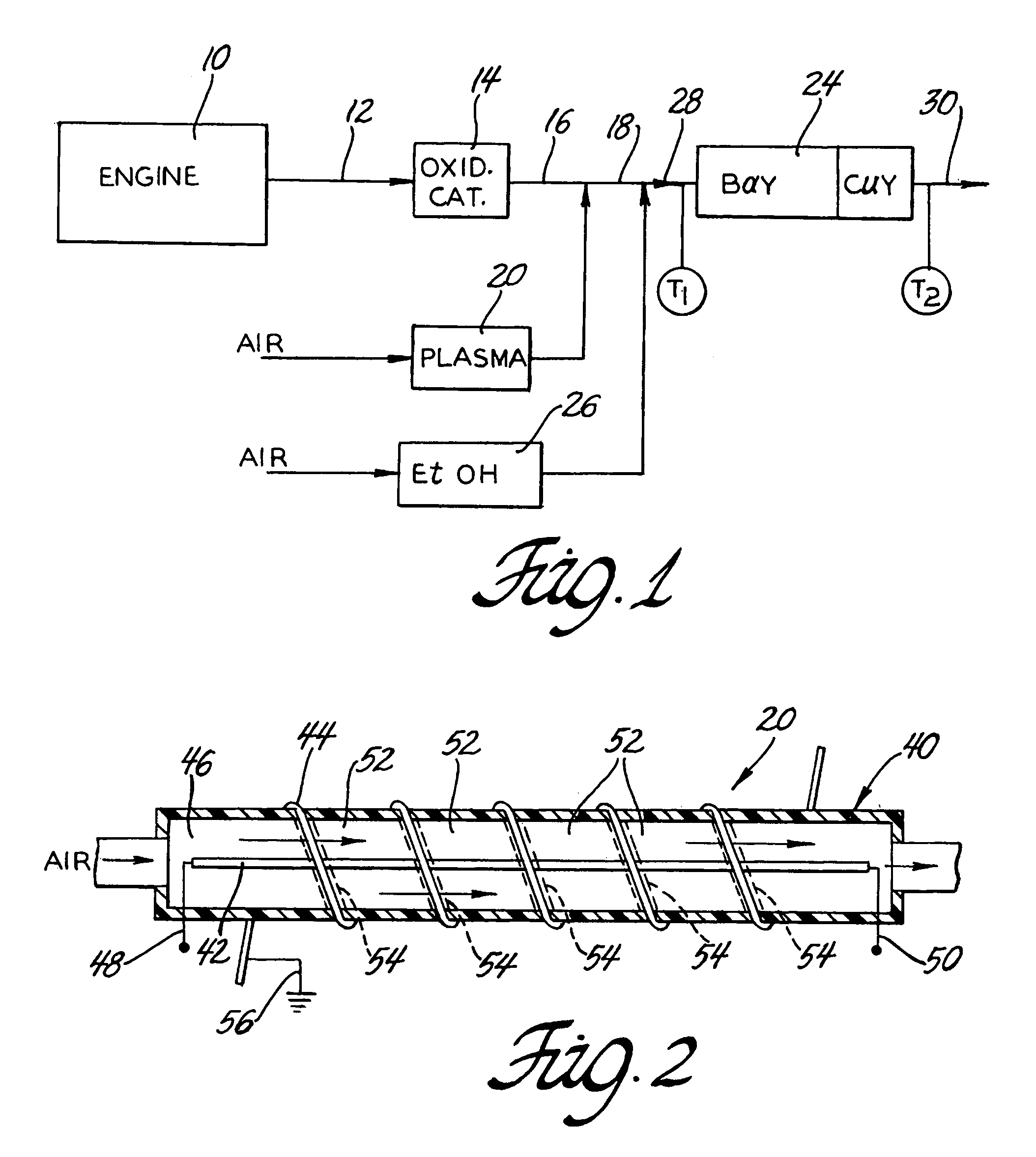 Method of reducing NOx in diesel engine exhaust