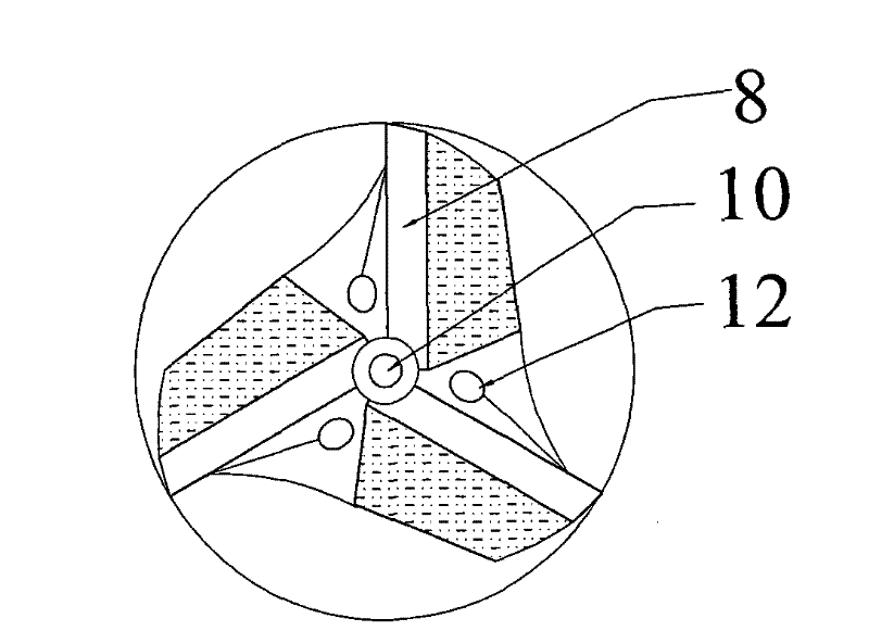 High-pressure water jet system and method for drilling and enlarging holes on coal bed