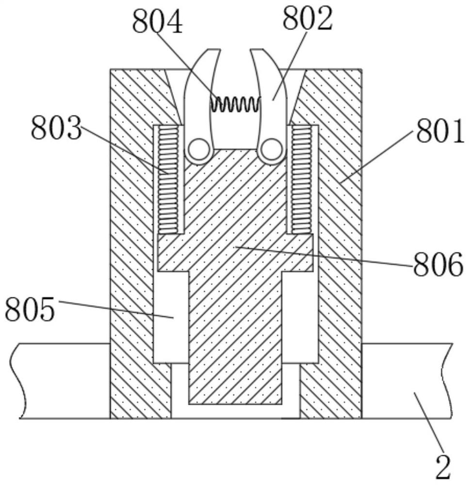 Polishing mechanism on the production line of fixed dentures