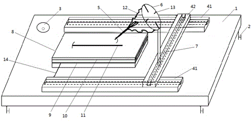 Prosthetic skin for suture training of surgery and training device