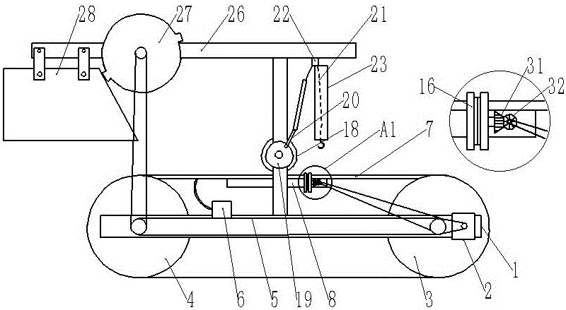 Paperboard cutting machine