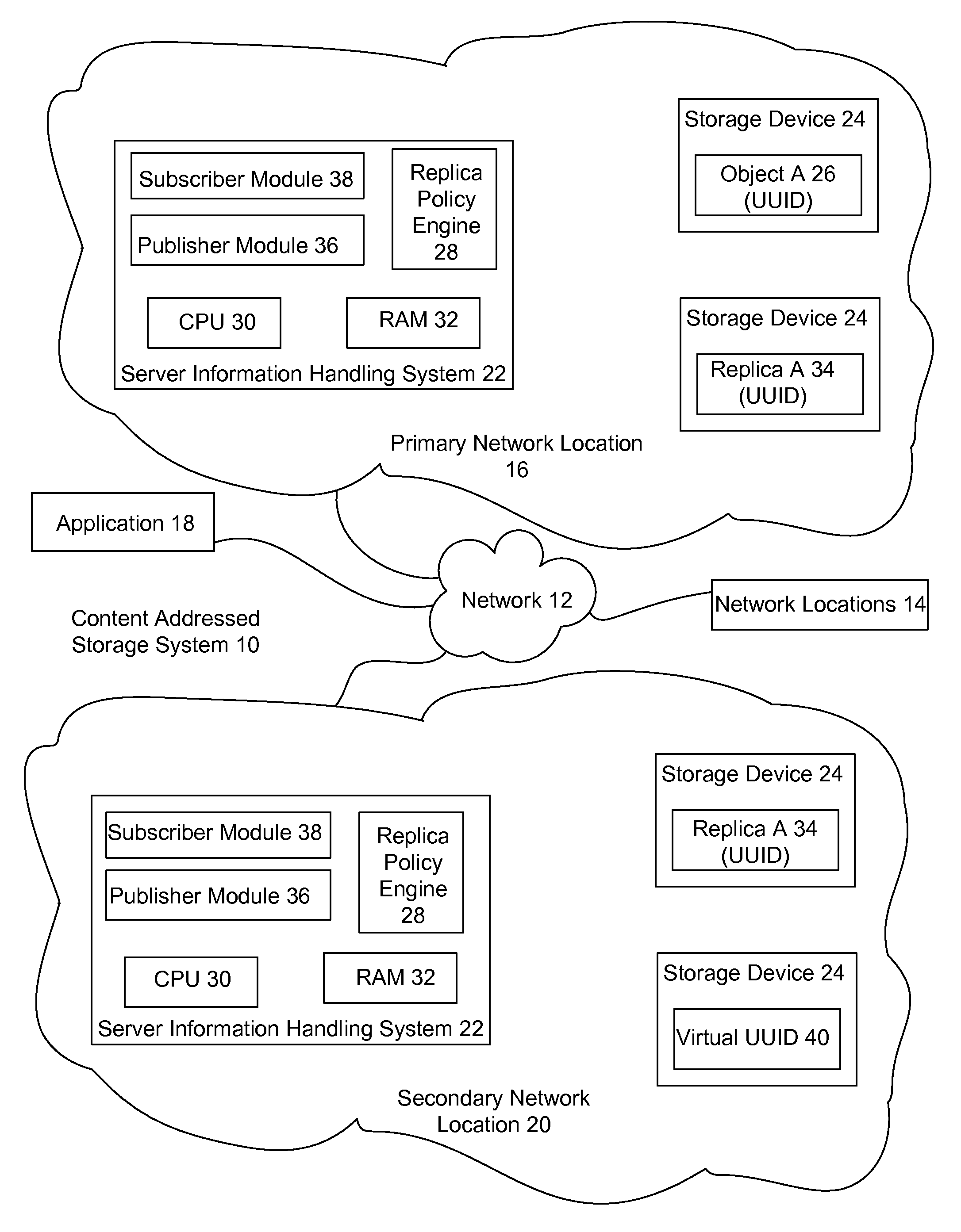 System and method for managing replication in an object storage system