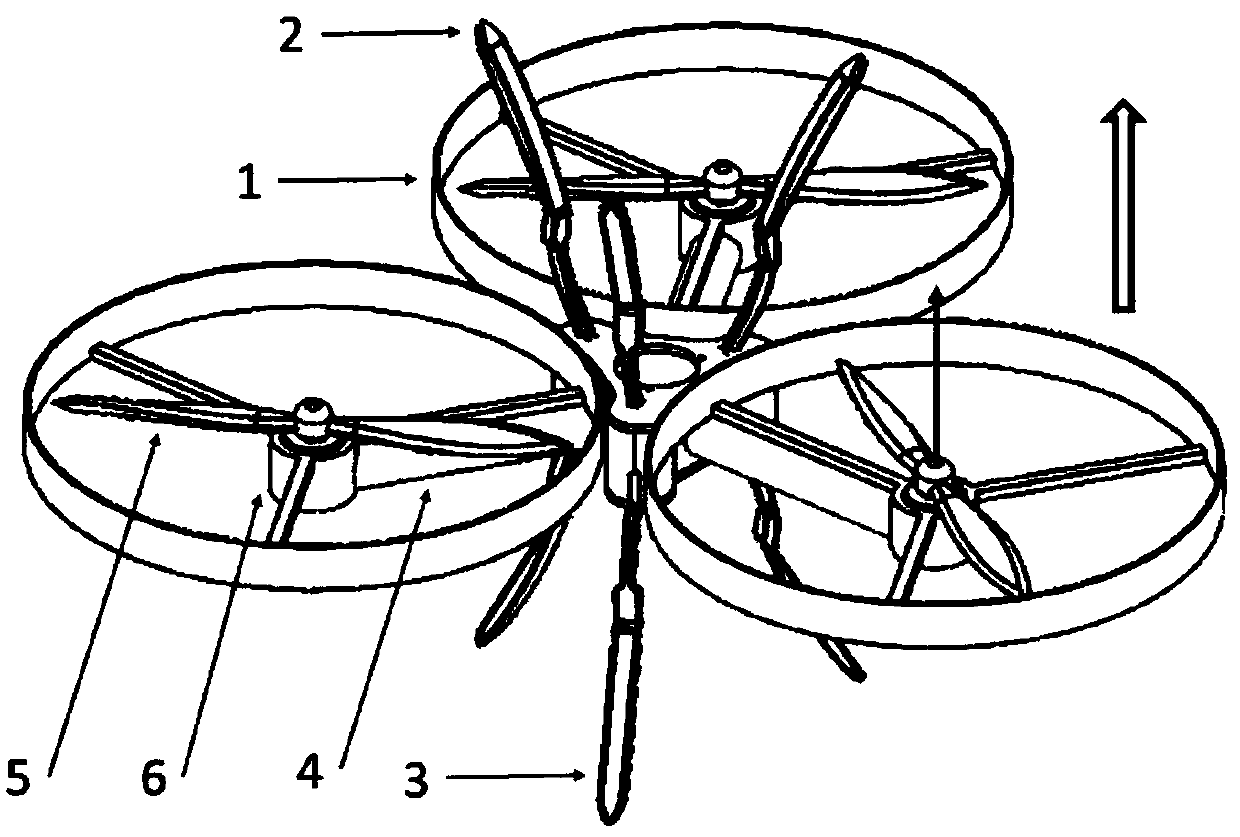 A double-sided flyable multi-rotor aircraft and its operating method