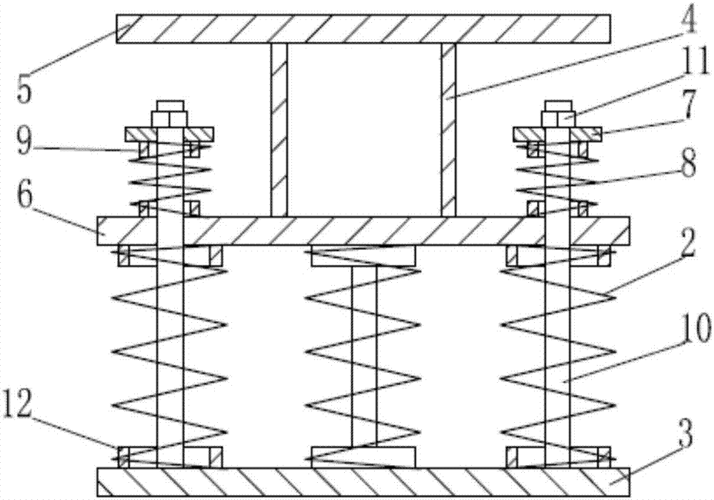 Tensile vibration isolation device