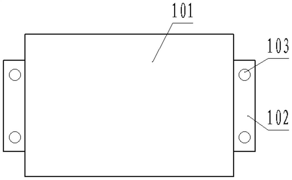 Blade battery pack structure