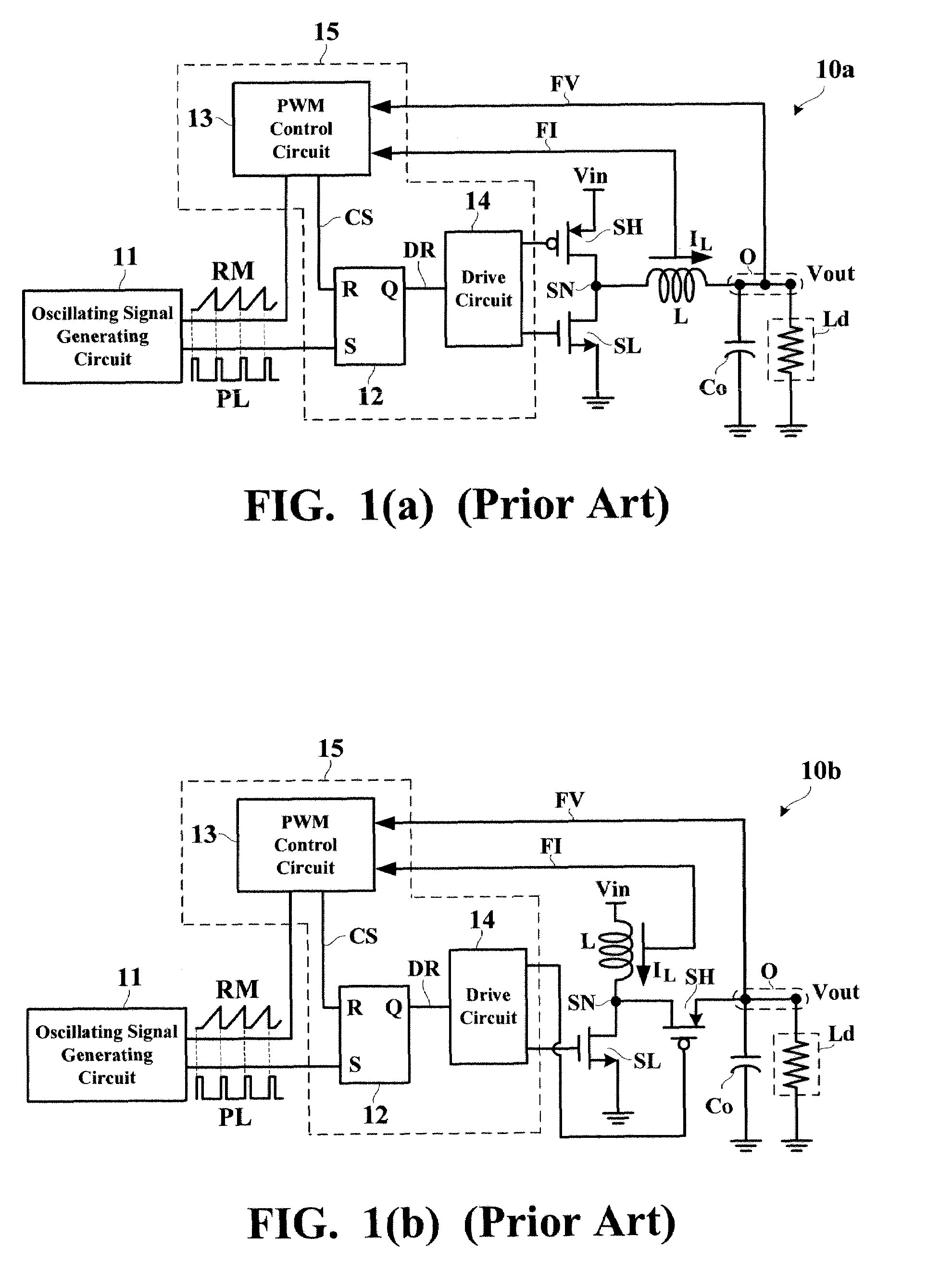 Switching voltage regulator with an improved range of input voltage