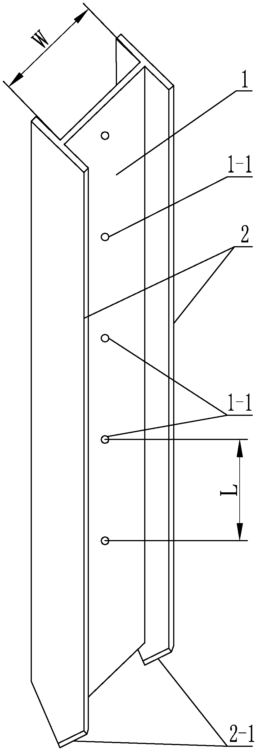 Underground diaphragm wall joint, clamping device matched with underground diaphragm wall joint and underground diaphragm wall construction method