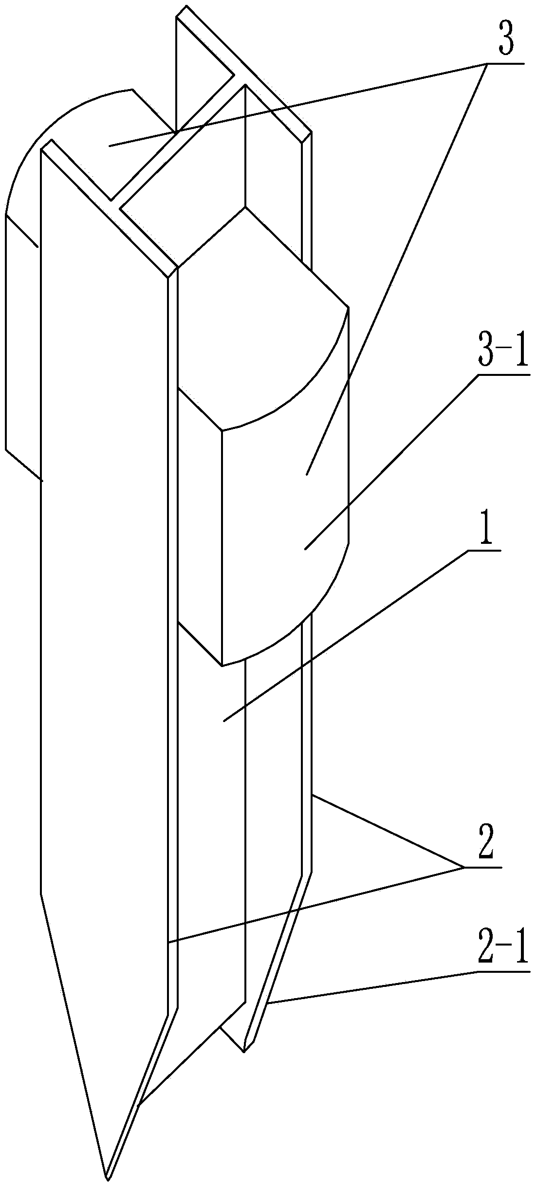 Underground diaphragm wall joint, clamping device matched with underground diaphragm wall joint and underground diaphragm wall construction method