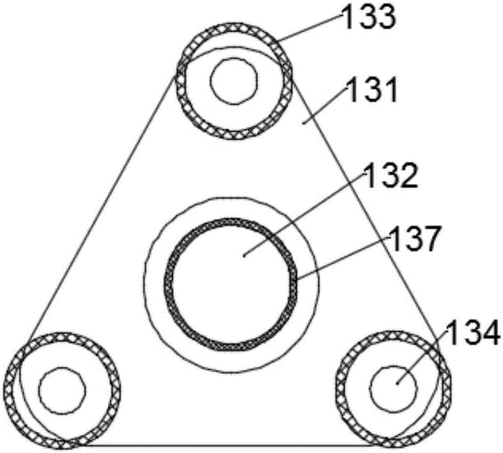 Differential planetary reduction gear for bridge crane