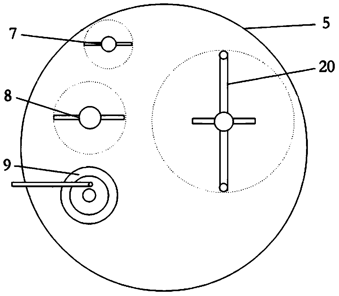 Rotating bucket type granulator