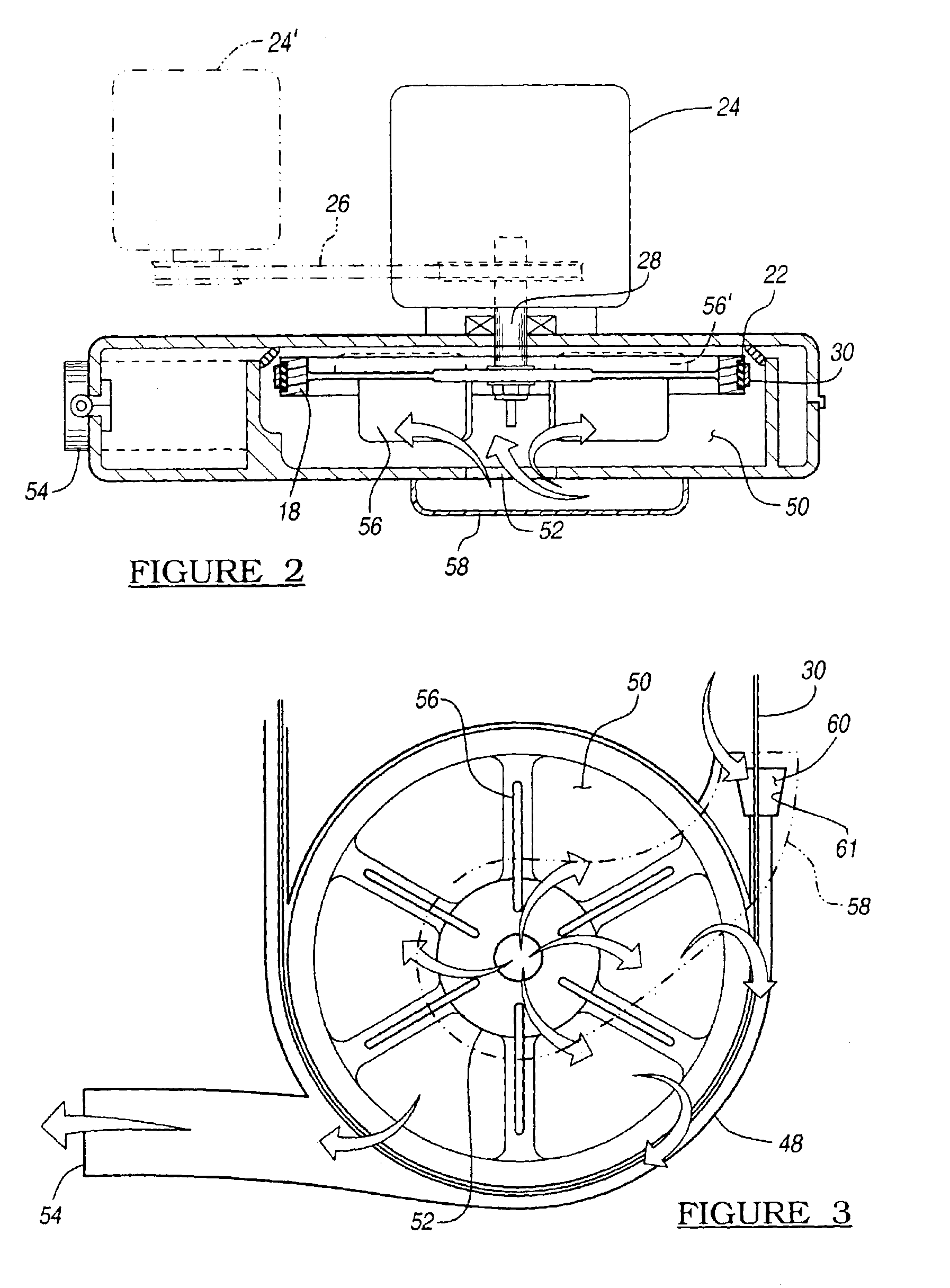 Motor driven wood working tool with vacuum feature