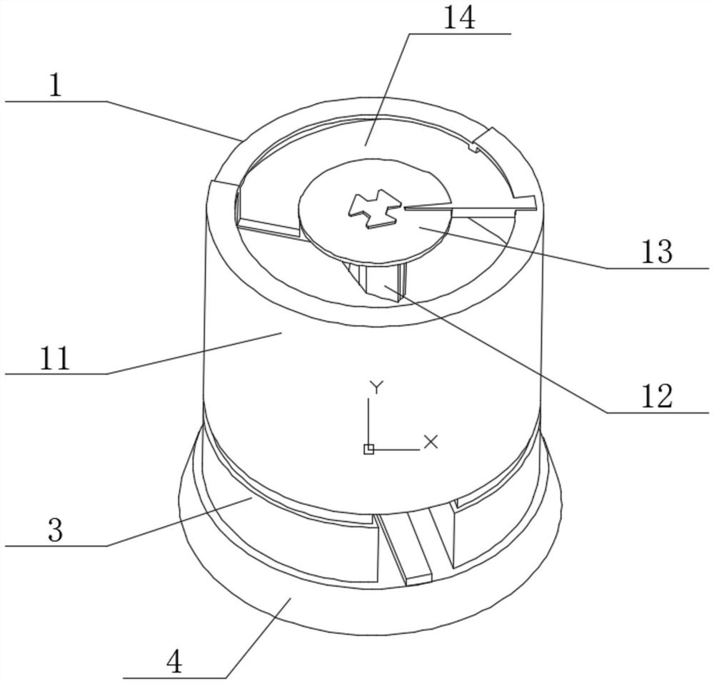 Classification and recovery device for garbage generated by cell culture