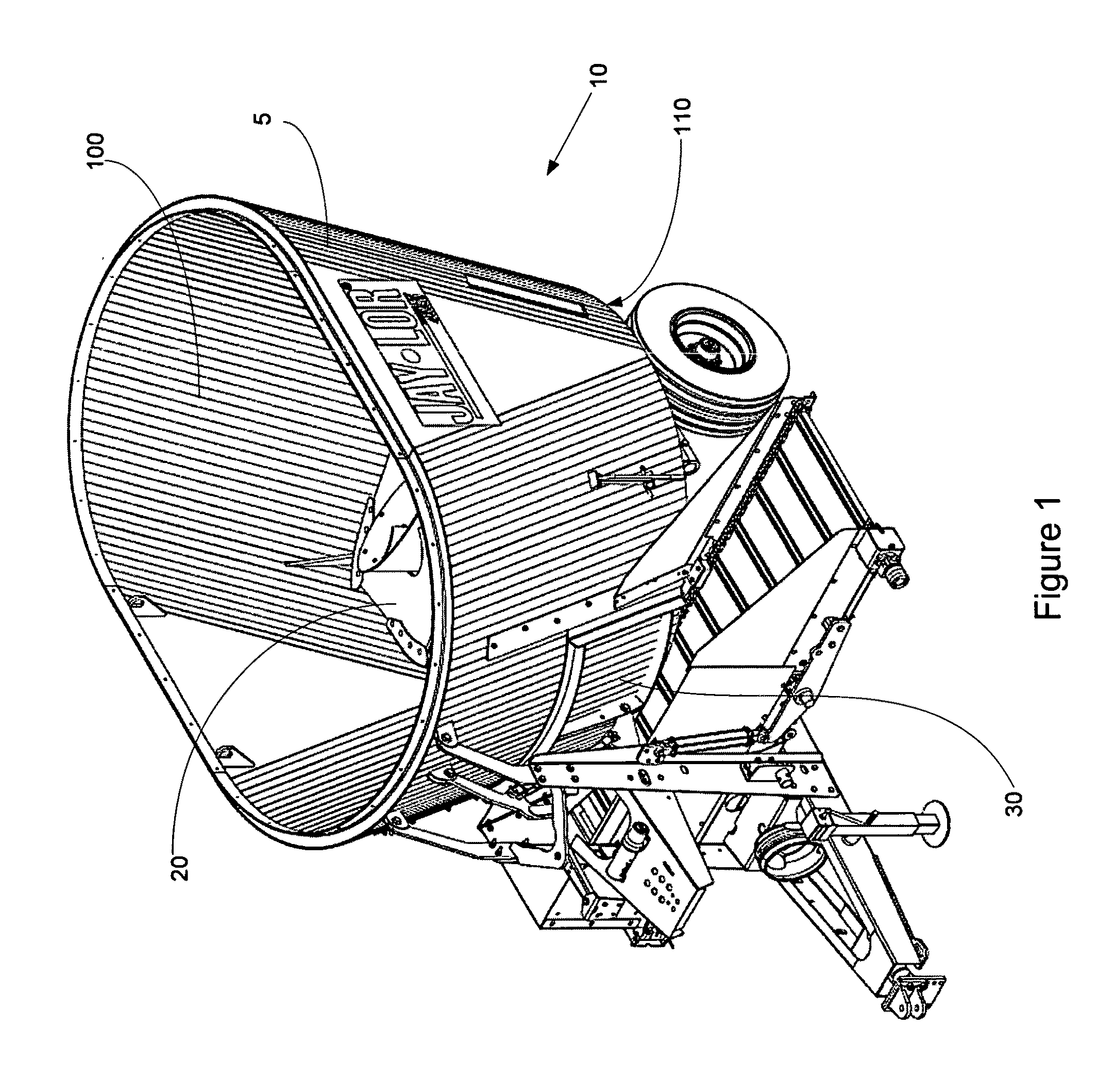 Auger for vertical mixer