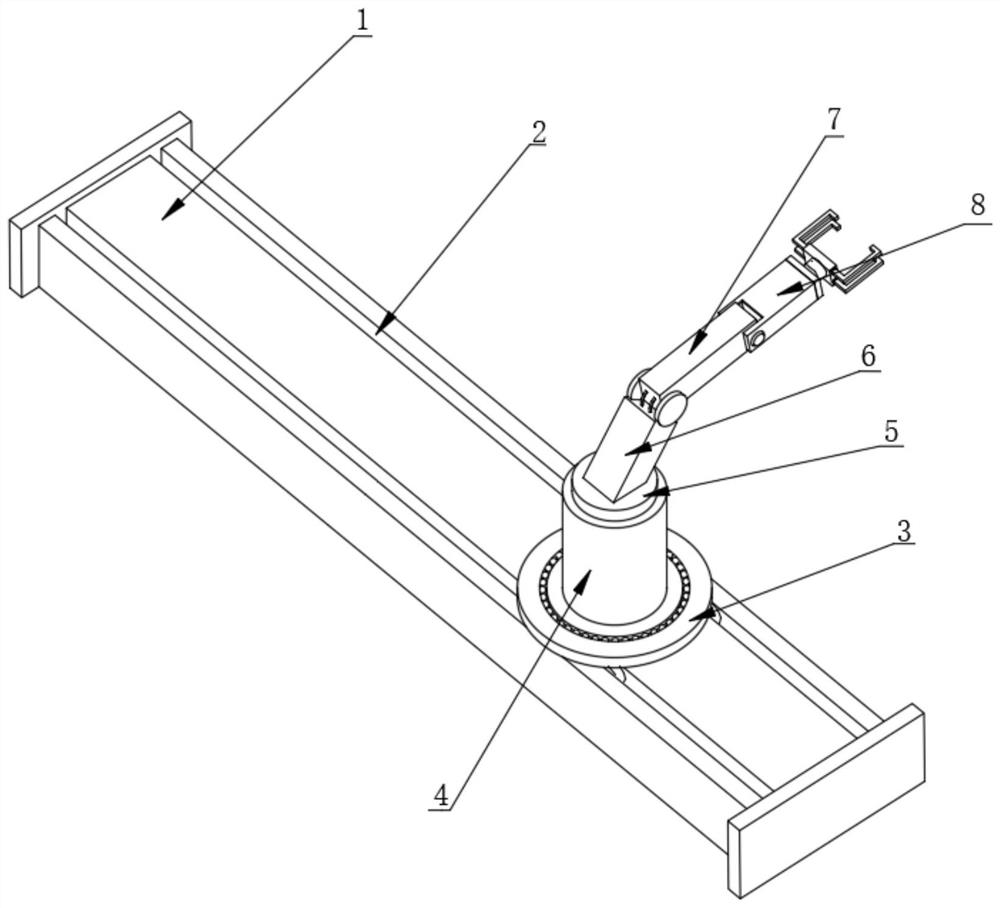 Mechanical assembling hand with contraction function