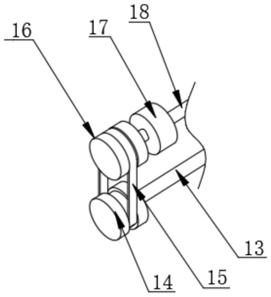 Mechanical assembling hand with contraction function