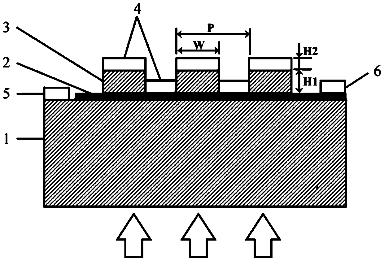 Broadband transmission type infrared light modulator based on graphene plasmas