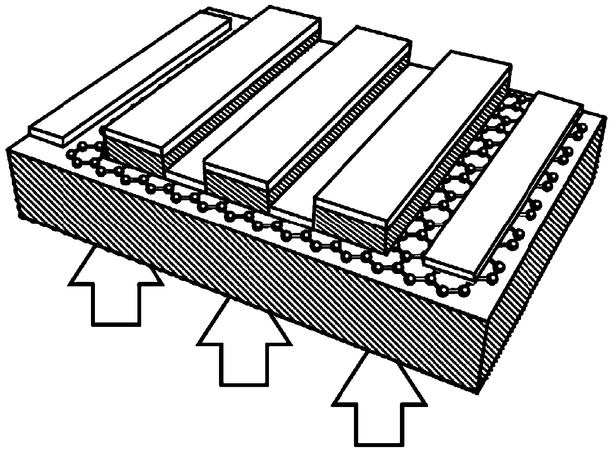 Broadband transmission type infrared light modulator based on graphene plasmas