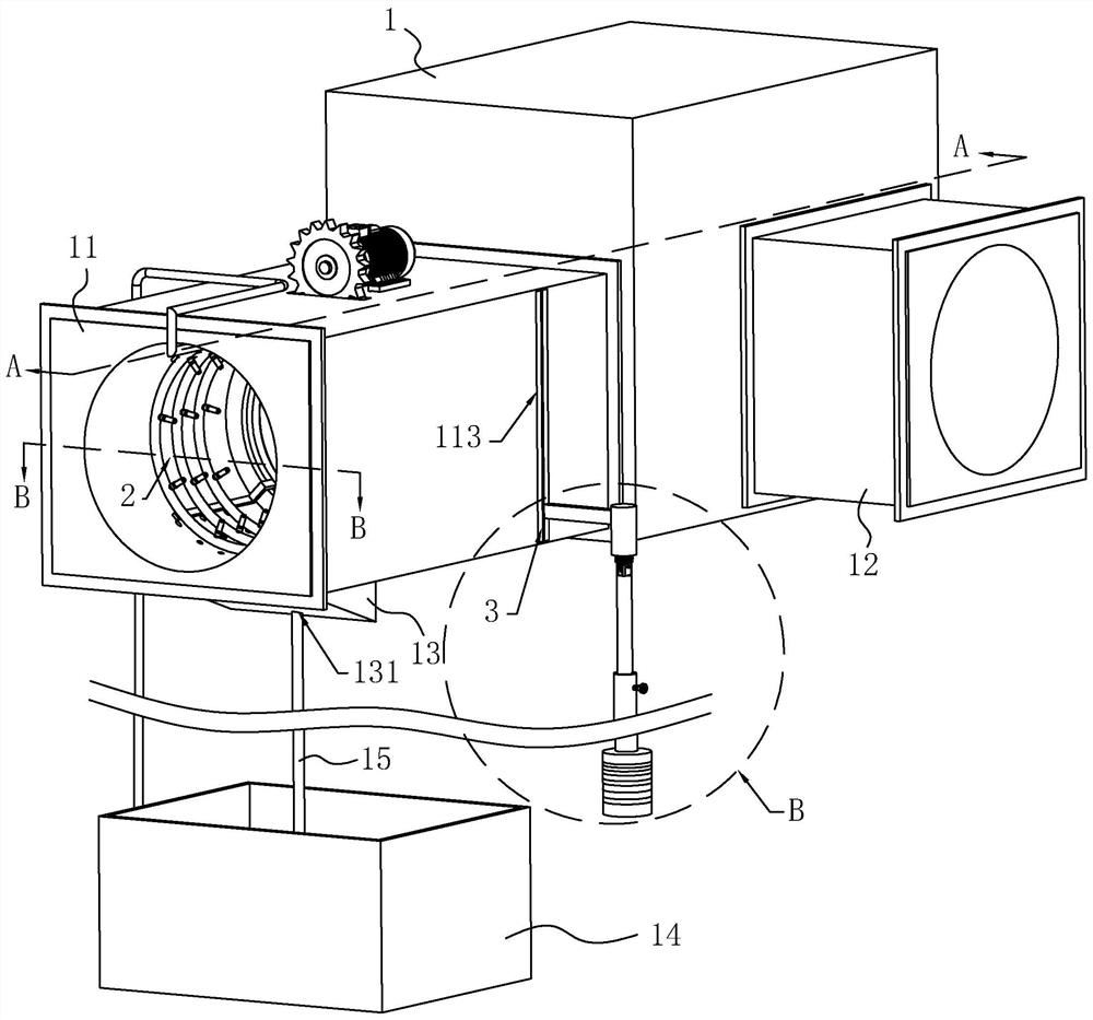 filter device for ventilator