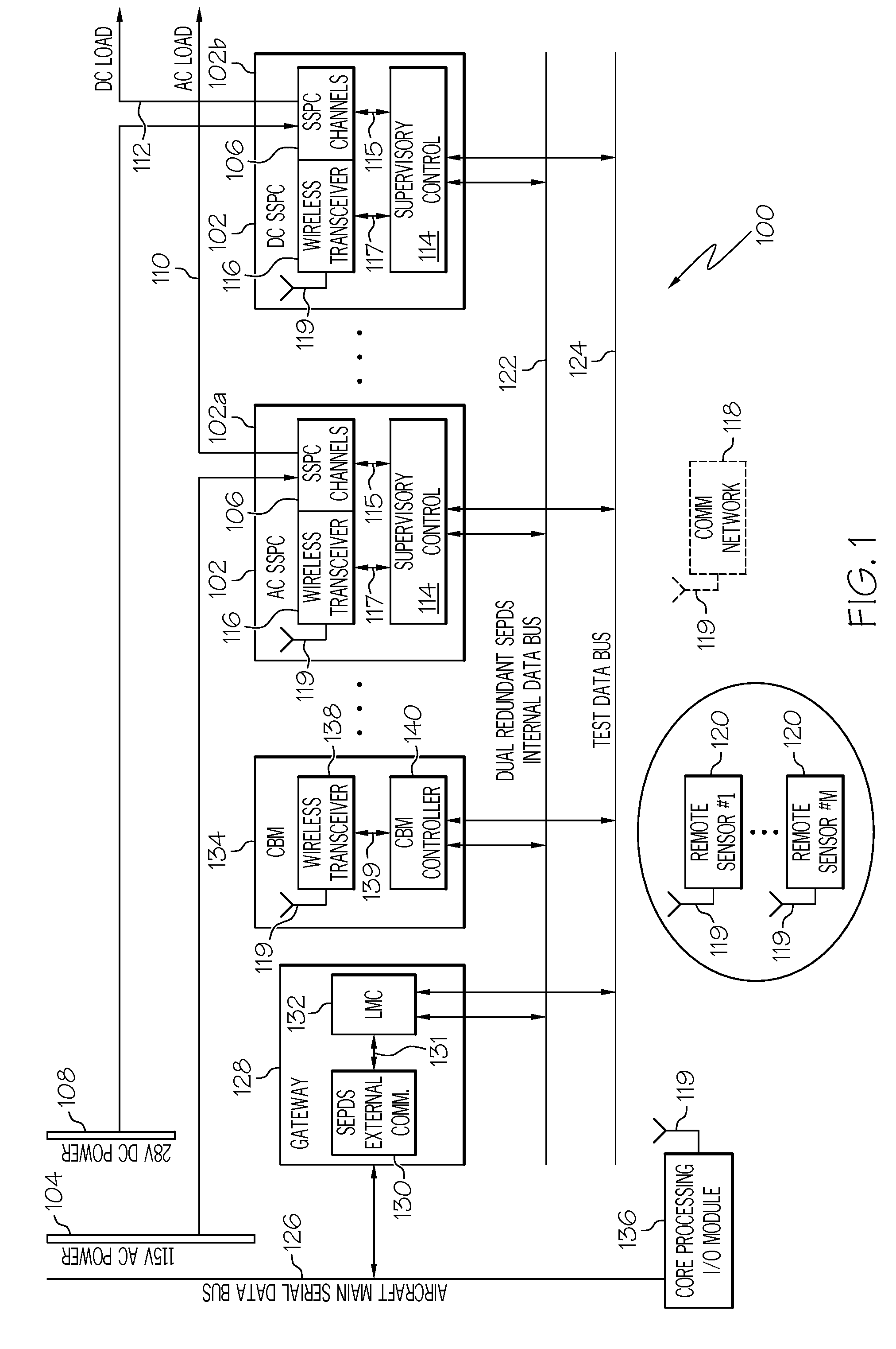 Intelligent aircraft secondary power distribution system that facilitates condition based maintenance