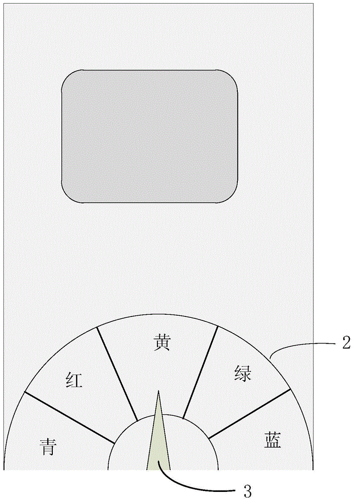 System for changing interface colors and implementation method thereof