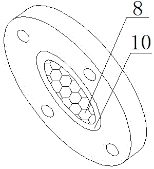 Ultrasonic calorimeter capable of detecting content of heavy metals and filtering impurities