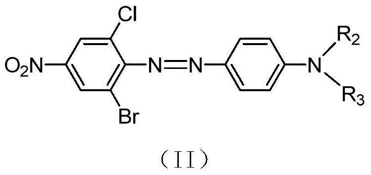 Environment-friendly disperse dye composition with infant standards