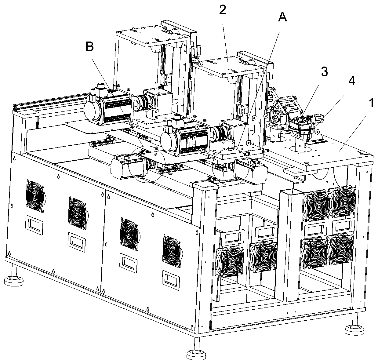 Novel internal winding machine