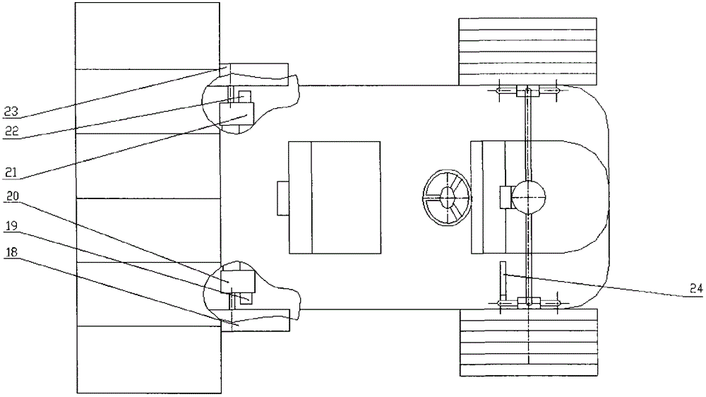 Satellite navigation automatic driving system and method for high-speed rice transplanter