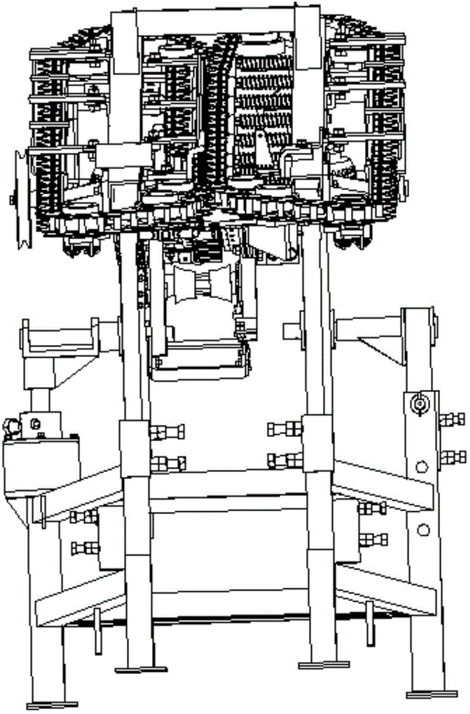 Revolving garlic cirrus cutter with arc-like orbit and cutting assembly