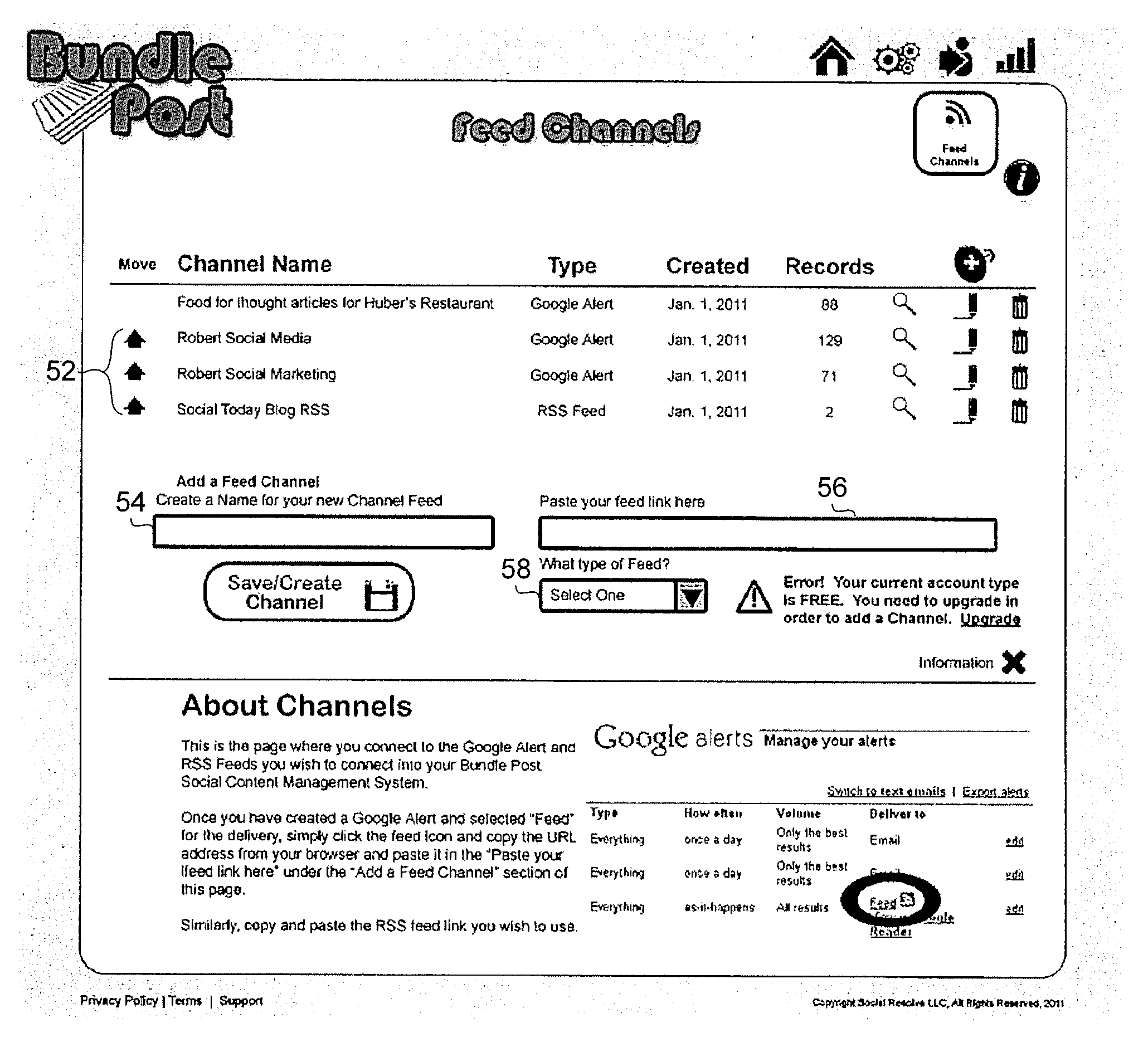 Social media content management system and method