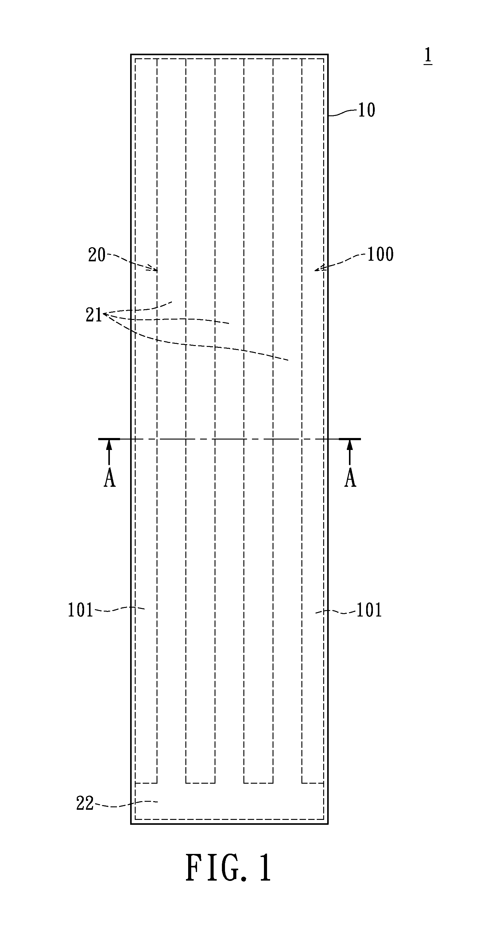 Flat heap pipe structure