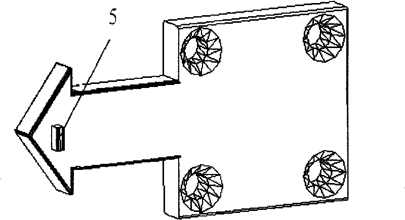 Safe mine lifter cage door locking device