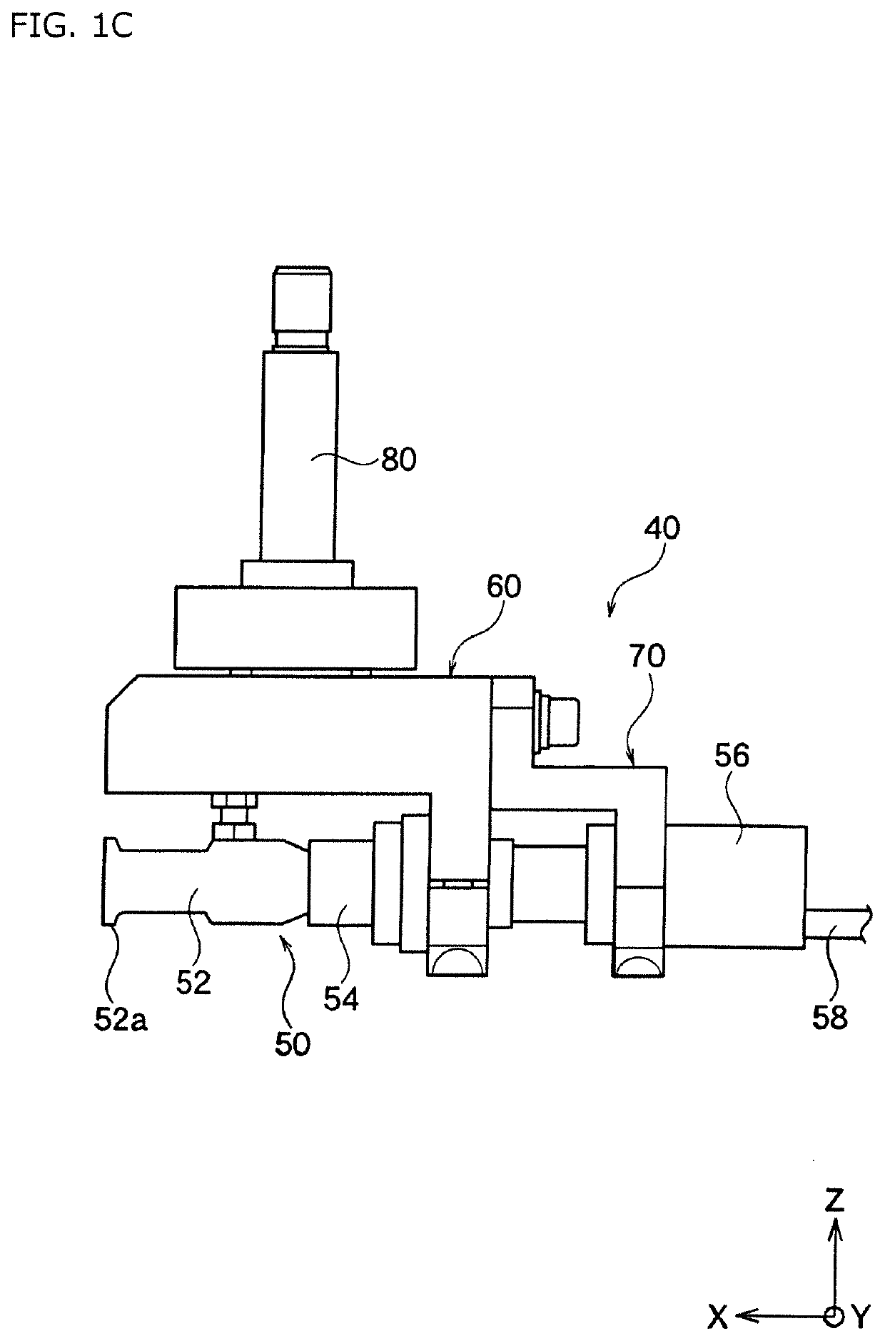 Ultrasonic bonding head, ultrasonic bonding device, and ultrasonic bonding method