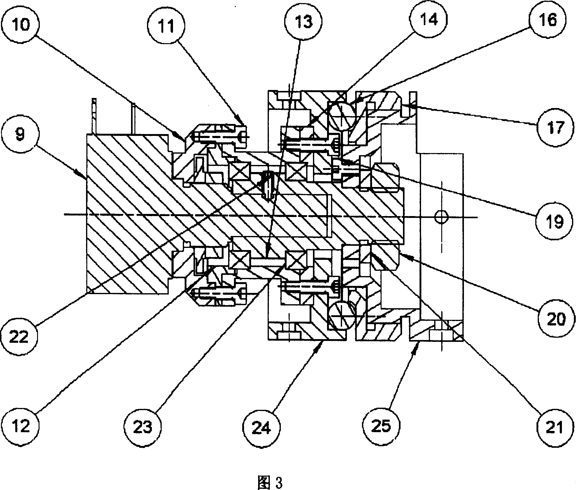 Six-freedom remote control arm with gravity compensation and length regulation