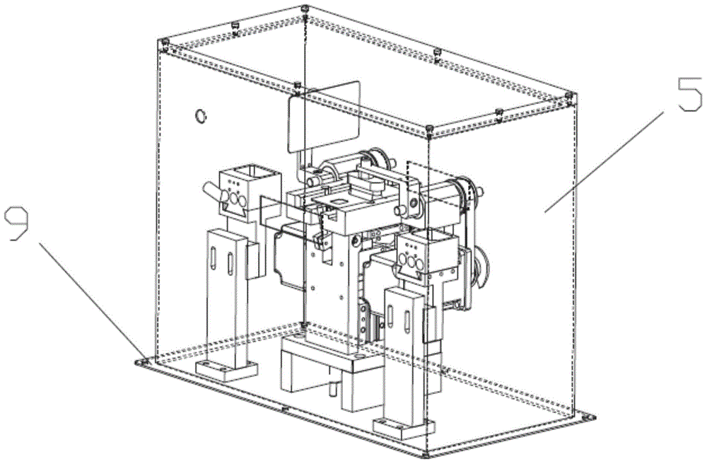 Intelligent card tin dipping equipment with soldering tin protection function