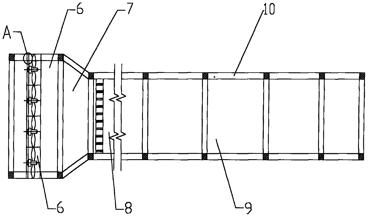 Digitized wheat lodging-resistant experiment wind tunnel