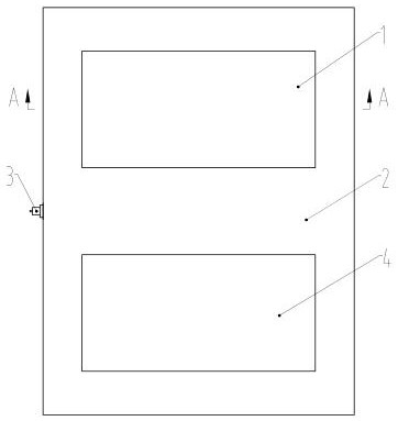 Airbag type cowshed mat and its preparation process and application