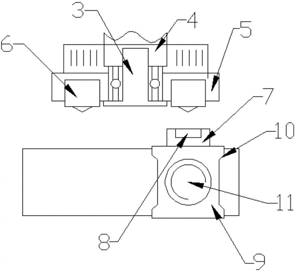 Punching machine for eyelets of clothing