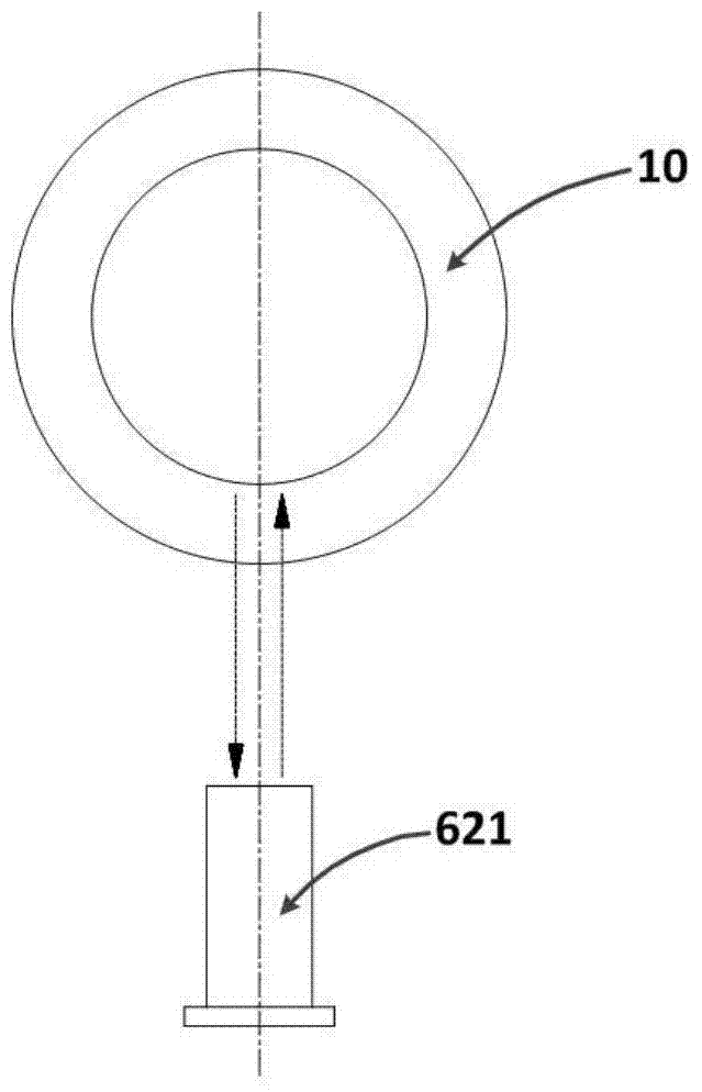 Steel pipe ultrasonic thickness measurement device