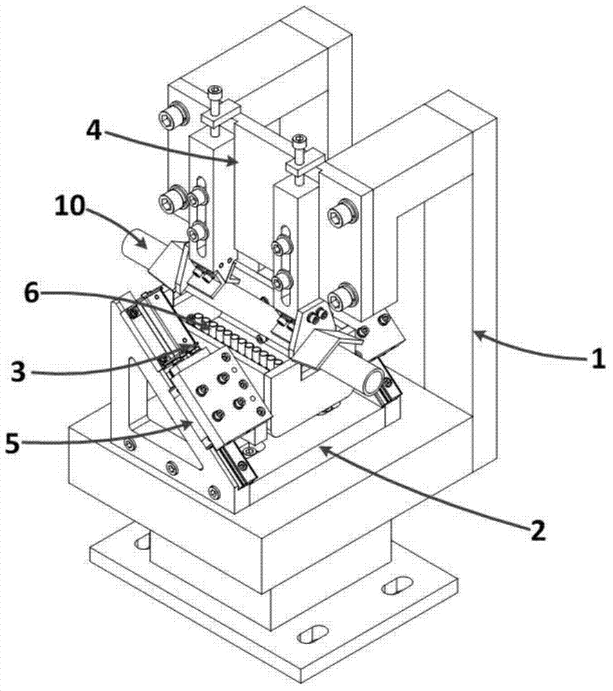 Steel pipe ultrasonic thickness measurement device