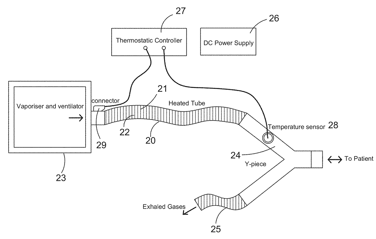 Apparatus and method for maintaining patient temperature during a procedure