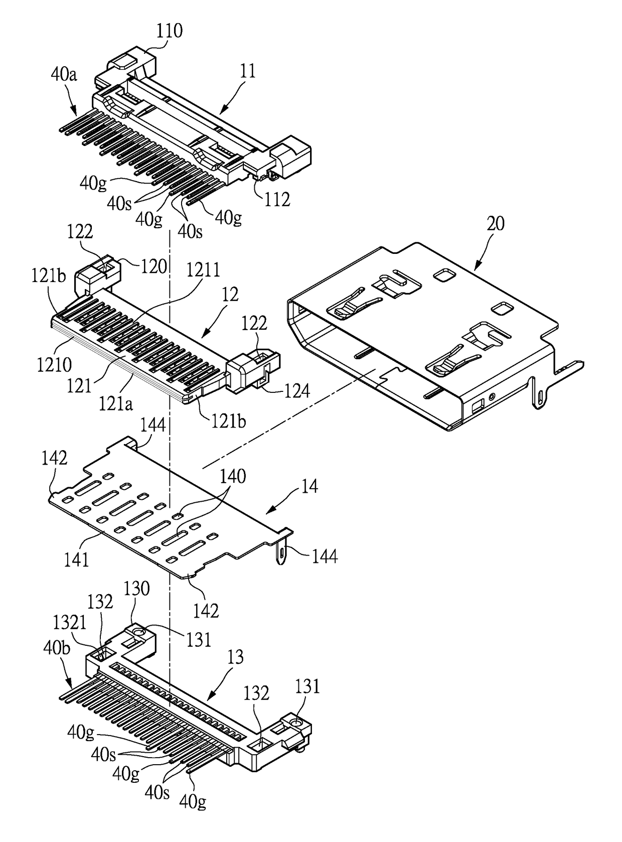 Electrical connector with edge protective structure and tongue board module thereof