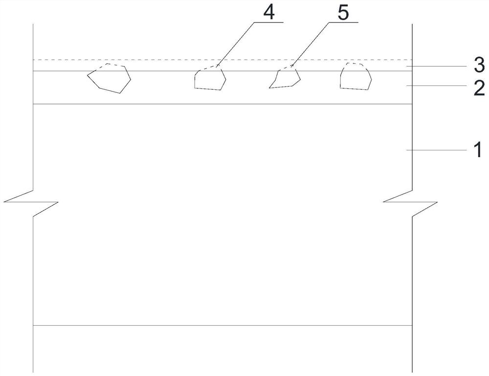 Luminous road surface and preparation method thereof