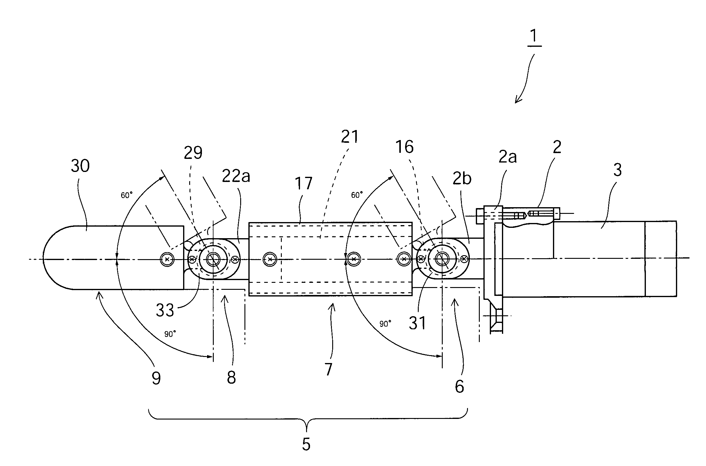 Finger unit for robot hand