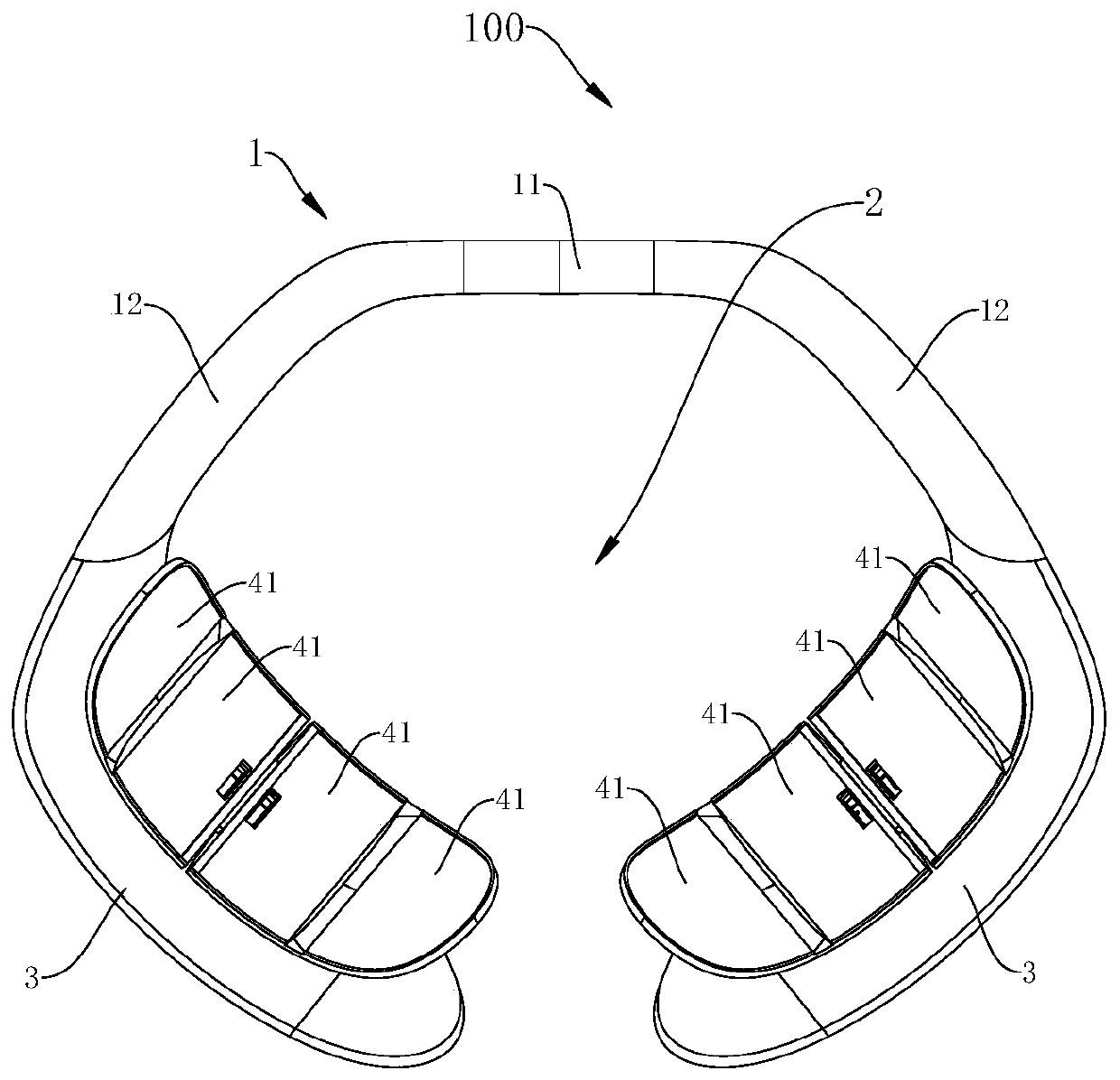 Shoulder-neck massager