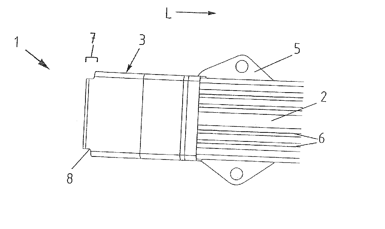 Automobile bumper arrangement and modular bumper system