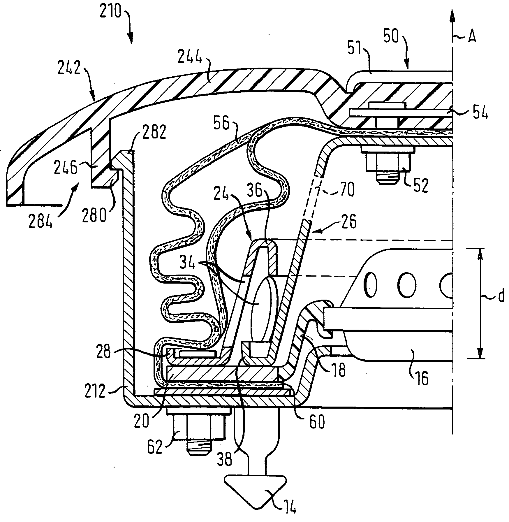 Gas bag module