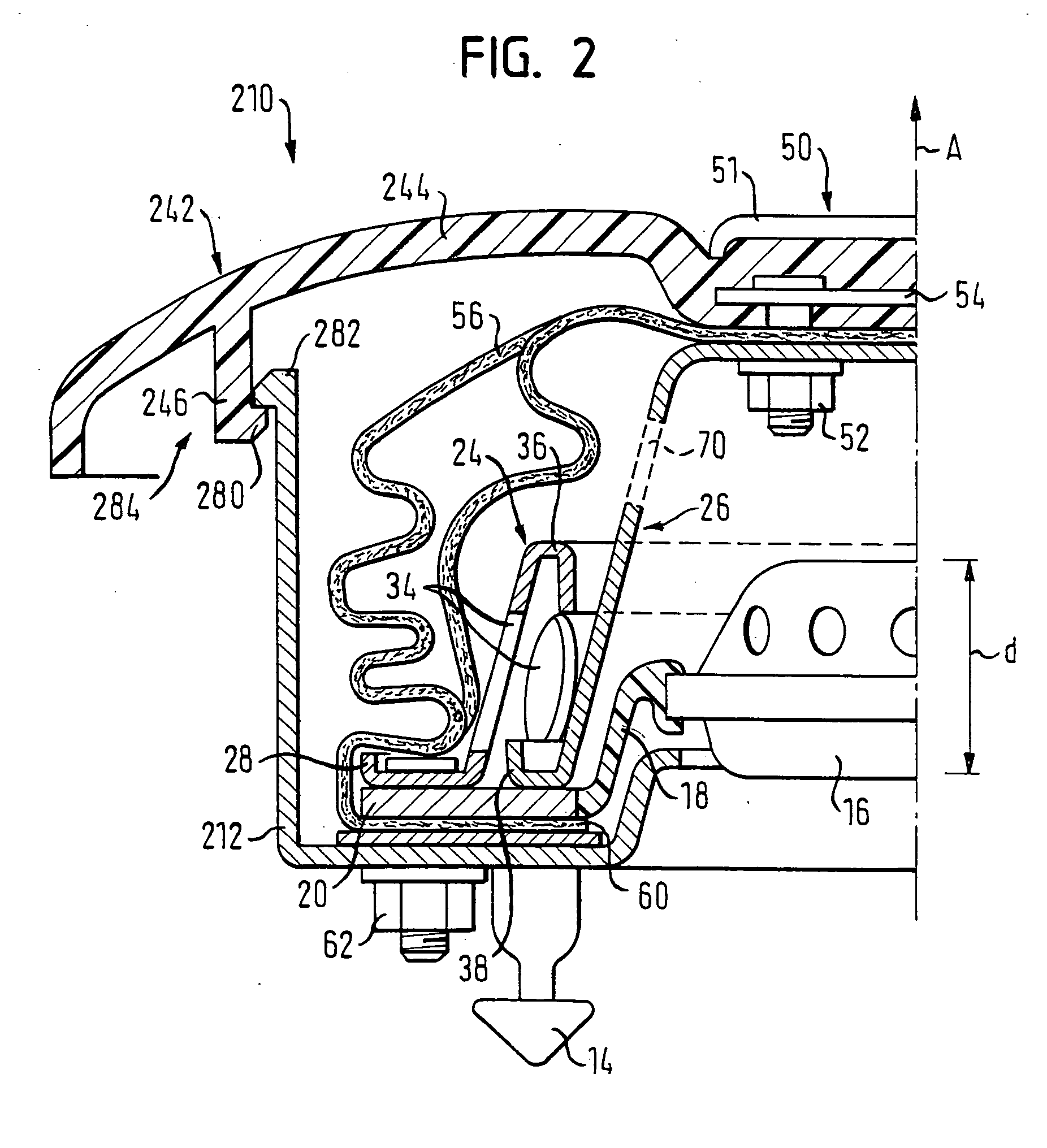 Gas bag module